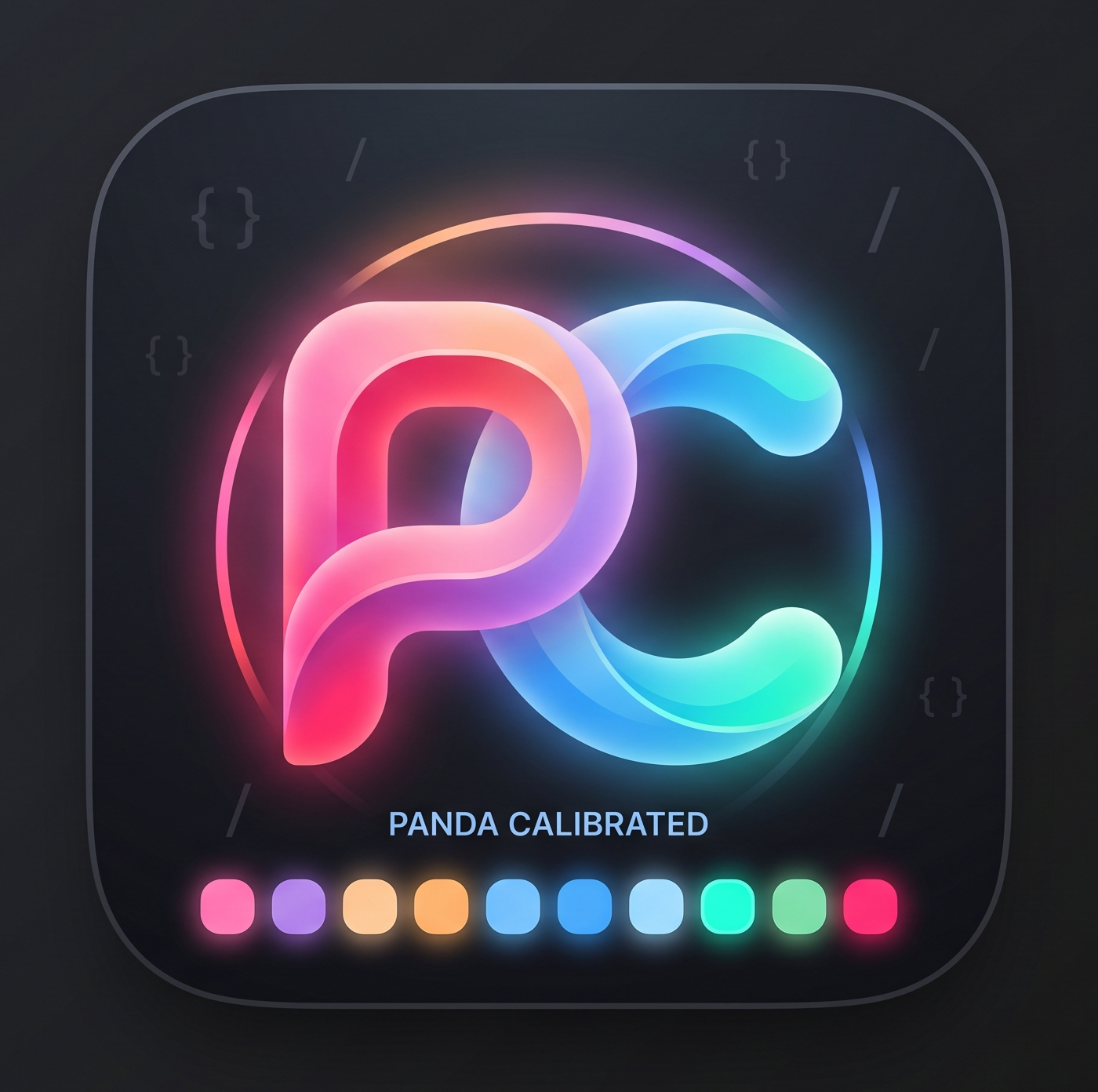 Panda Calibrated Dark Theme